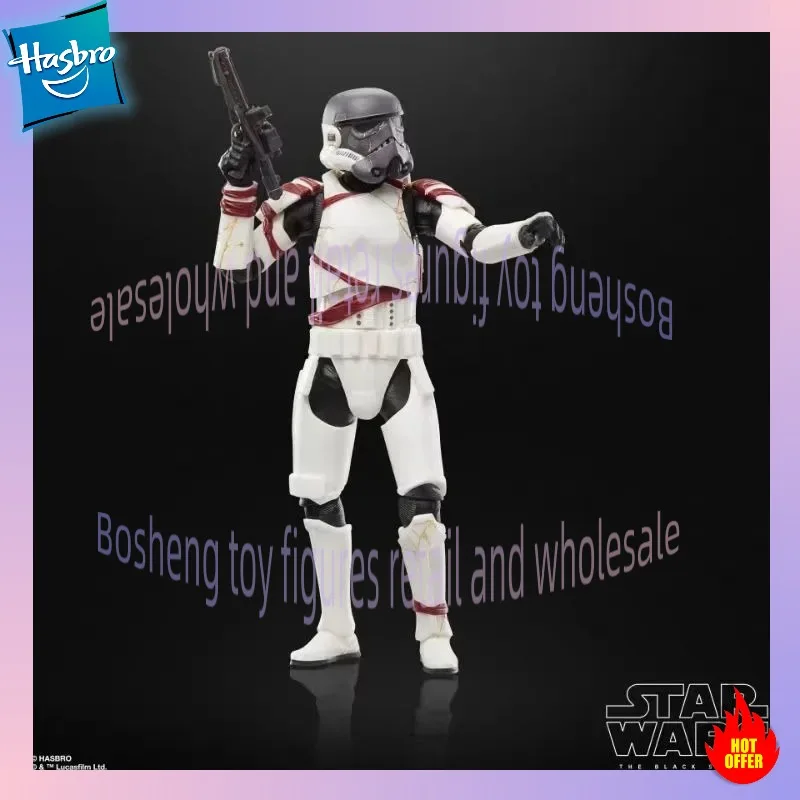 

Original Hasbro Star Wars The Black Series Captain Enoch & Night Trooper Anime Figure Collection Model Toys