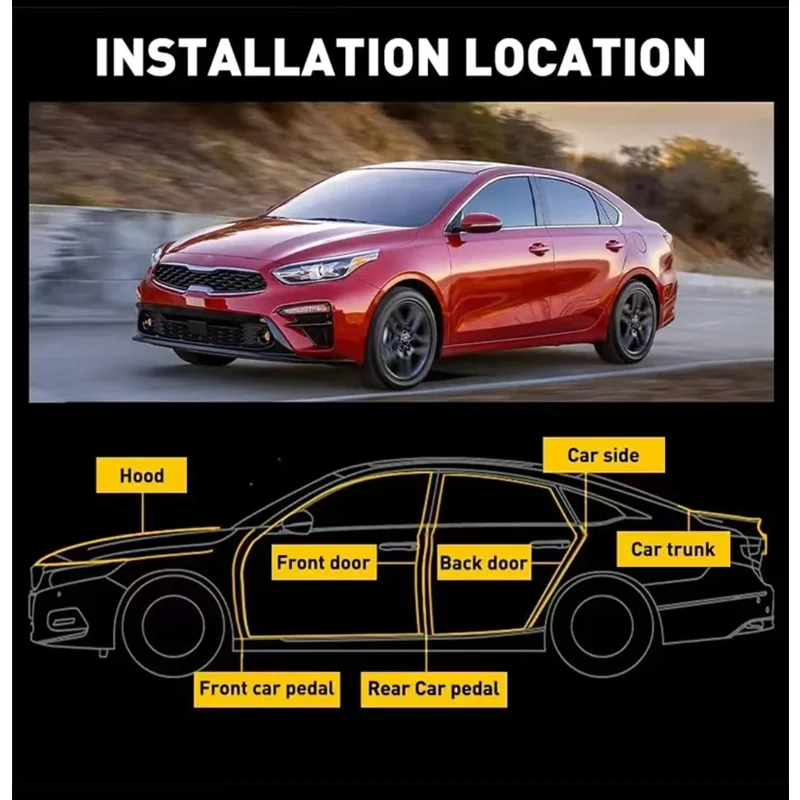 Car Seal Strip Auto Rubber Sealing Strips Universal Car Door Trunk Hood Edge Strip for Noise Insulation Sealant Protector Trim