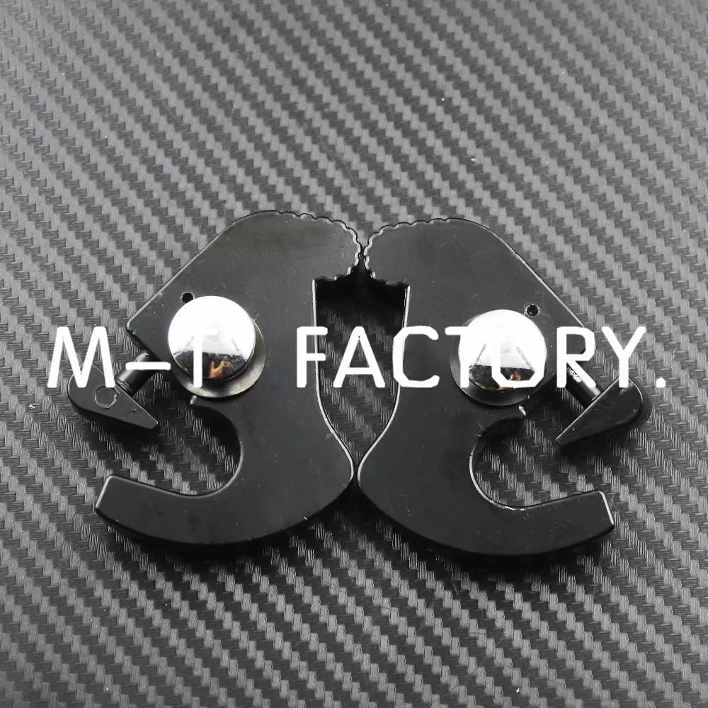 Motorcycle Detachable Rotary Sissy Bar Luggage Rack Docking Latch Kit Black/Chrome For Harley Sportster XL Softail Dyna Touring