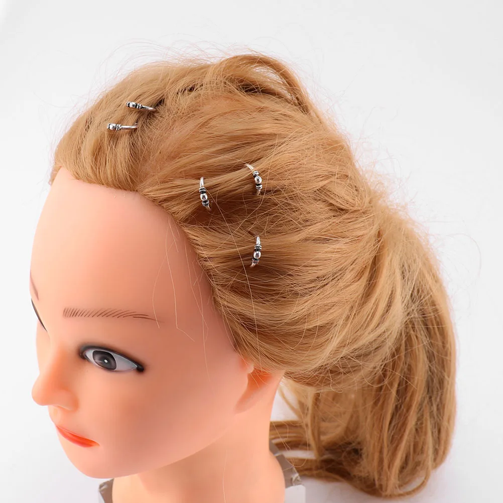 

15pcs Braid Alloy Clips Chic Hair Accessories For Women Girls Durable Hair Braid Charms Lovely Design Festival Gift