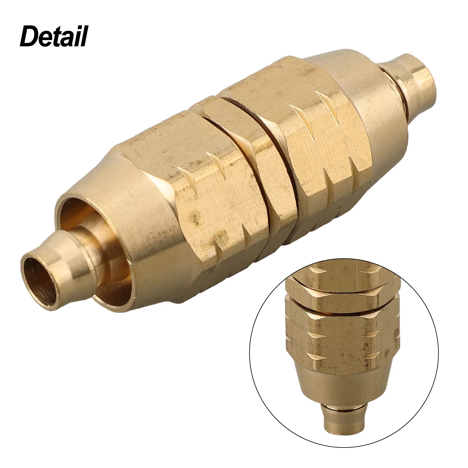 Copper Spray Pipe Joint For Farm Irrigation Systems Supporting High-Pressure Water Flow Through Hose And Hard Tube Connections