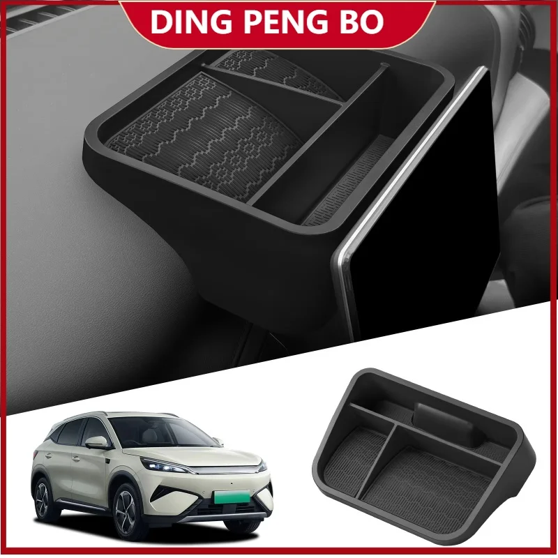 for BYD ATTO3 ATTO 3 YUAN PLUS 2025 2026 Central Control Screen Rear Storage Box Dashboard Tray Car Interior Accessories