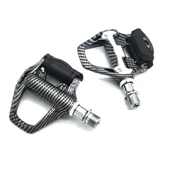Carbon Fiber Pedals Self-Locking Suitable forSHIMANO forLOOKKEO Road Bike High Quality Bearing Pedals Bicycle Parts