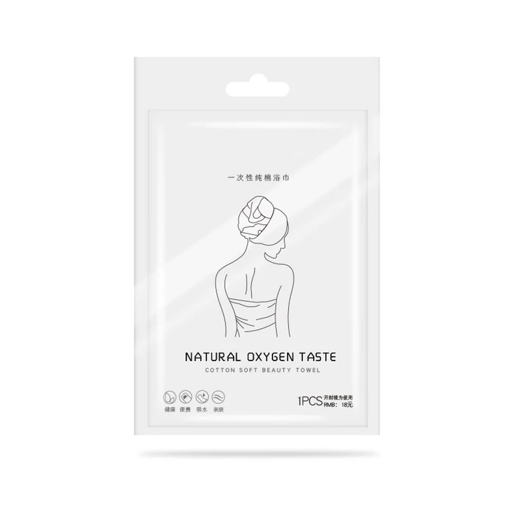 3 قطعة منشفة حمام القطن القابل للتصرف ماصة لينة دائم السفر في الهواء الطلق سميكة حجم M الأبيض فندق استخدام منشفة يمكن التخلص منها #6