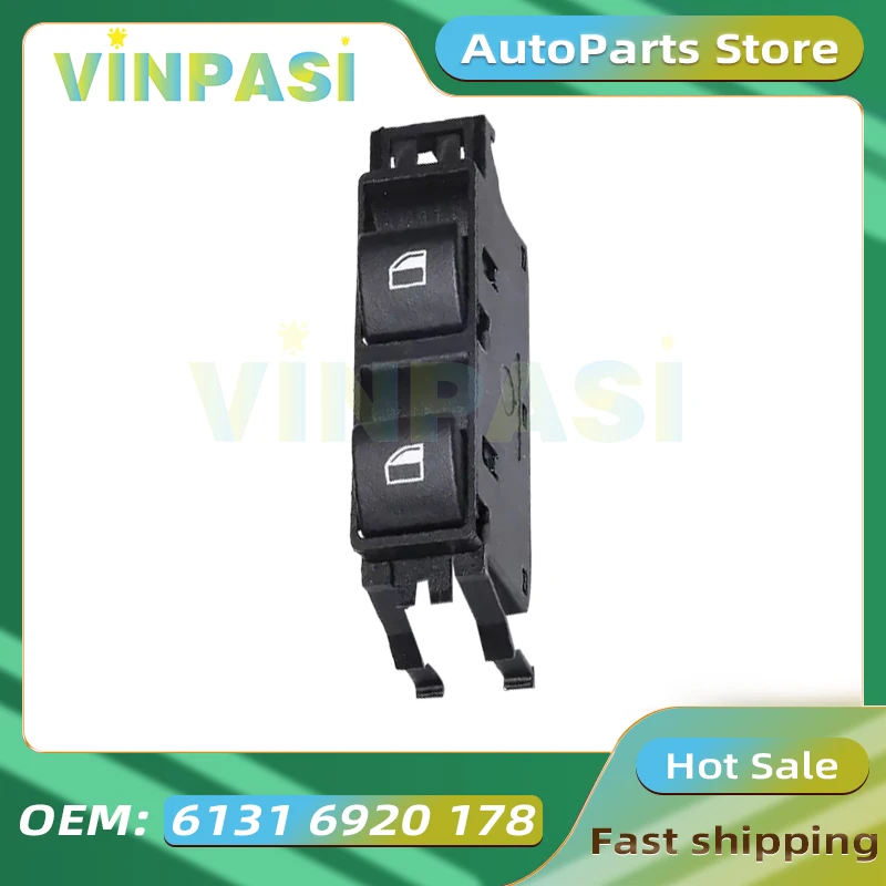 

Электрический переключатель управления стеклоподъемником подходит для BMW 3 серии E46, кнопка переключения управления электрическим стеклоподъемником, регулятор 61316920178