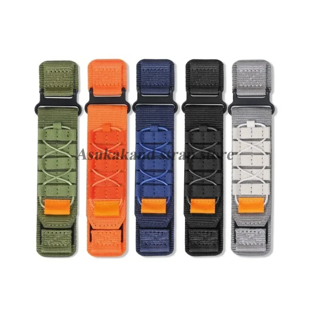 عالية الجودة النايلون حزام الساعات ل GA110 GA2100 DW5600 حزام (استيك) ساعة الأخضر المعصم للرجال سوار الرياضة حزام ساعة الملحقات