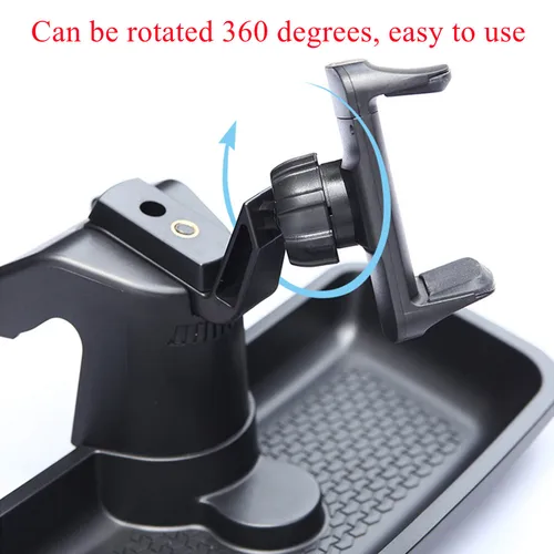 Imagen 2 del producto Soporte para Ipad de teléfono móvil para Jeep Wrangler JK 2012 2013 2014 2015 2016 2017 soporte GPS soporte de montaje para tablero accesorios organizadores