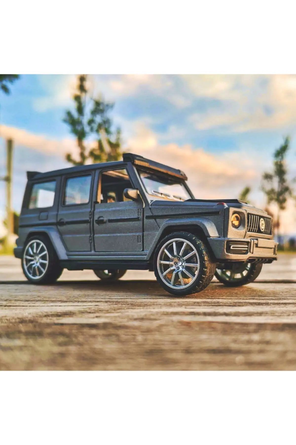 

Toy Diecast Benz G63 Collection Metal Car 12cm SUV Gray, for Kids and Adults