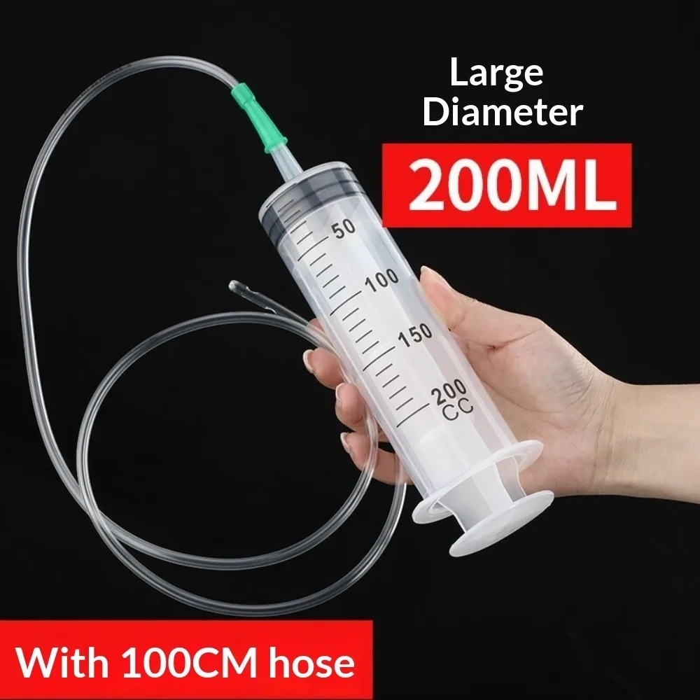 20ml-550ml Langlebige Großvolumen-Spritze, Autoöl-Extraktor, geeignet für Laborabgaben, Klebstoffabgabe, Großspritze.