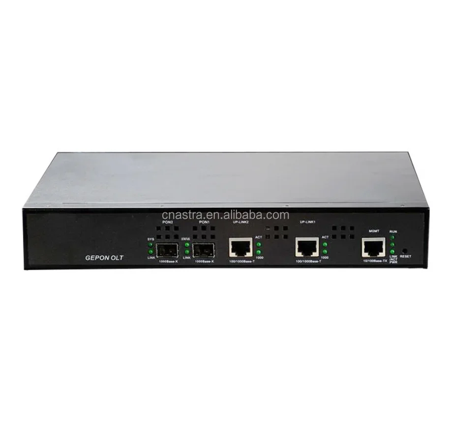 EPON OLT 2-port mini CATV network management function Switching Optical fiber cat ONU Optical cat with two optical modules