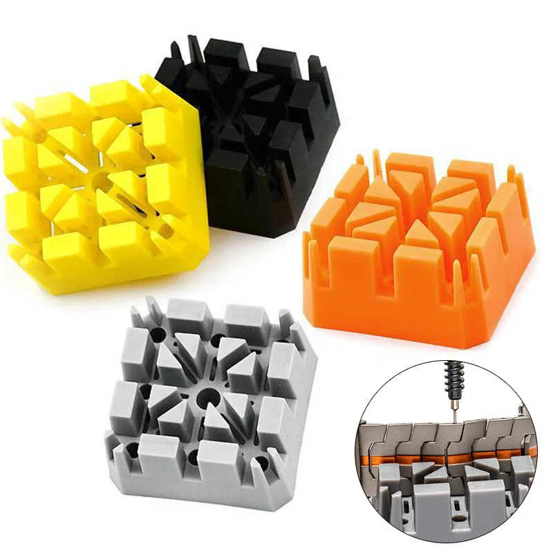 1pcs Watch Strap Remove And Fix Base Repair Tools Horlogerie Watch Strap Link Pin Remover Block for Watchmaker (Plastic)
