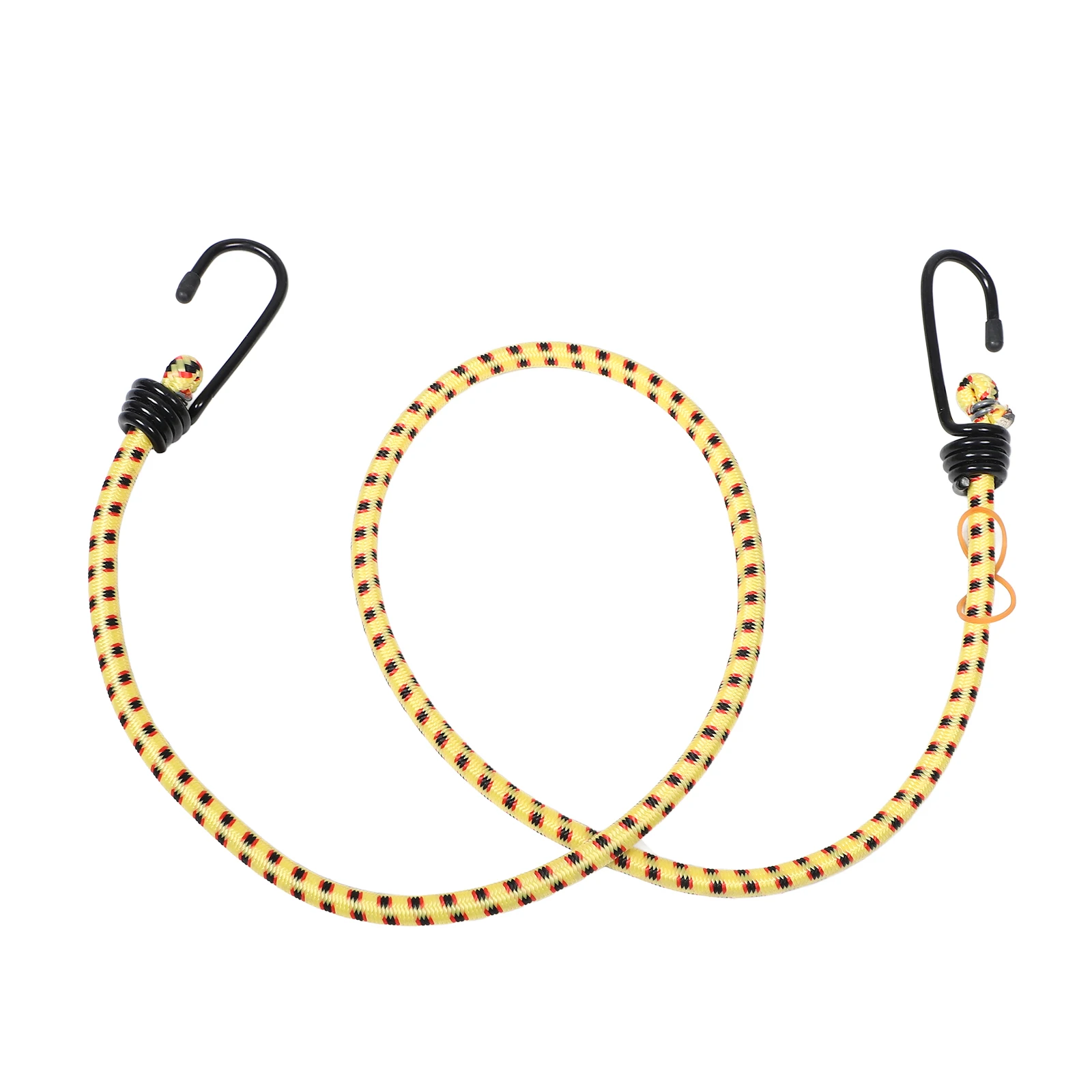 

High Elastic Bike Luggage Rope Durable Wearresistant Rubber Bungee Cords Straps Hooks Outdoor Motorcycle Kayak RV