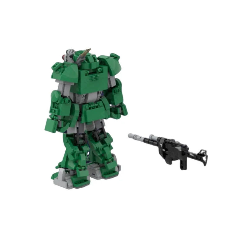 646 قطعة MOC Scopedog القوات المدرعة VOTOMS نموذج اللبنات لعبة العمارة لتقوم بها بنفسك فكرة الإبداعية الطوب هدية الكريسماس للأطفال #3