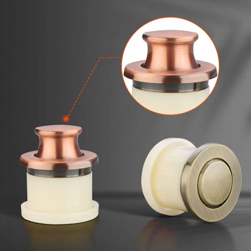 Manija de resorte telescópica para puerta de armario, cajón oculto integrado, Tatami, hebilla oculta Circular, 1 Uds.