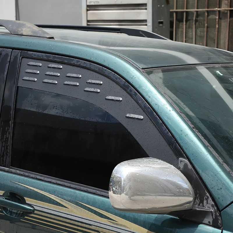 

For Toyota Prado 120 FJ120 2003-2009 Aluminum Car Window Air Ventilation Shutters Plate Trim Accessories