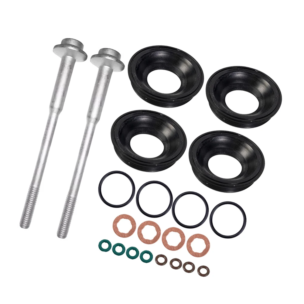 

Fuel Rail Kit Injector Ring Direct Replacement No Programming Required Plastic Construction Injector Ring Washer Seals