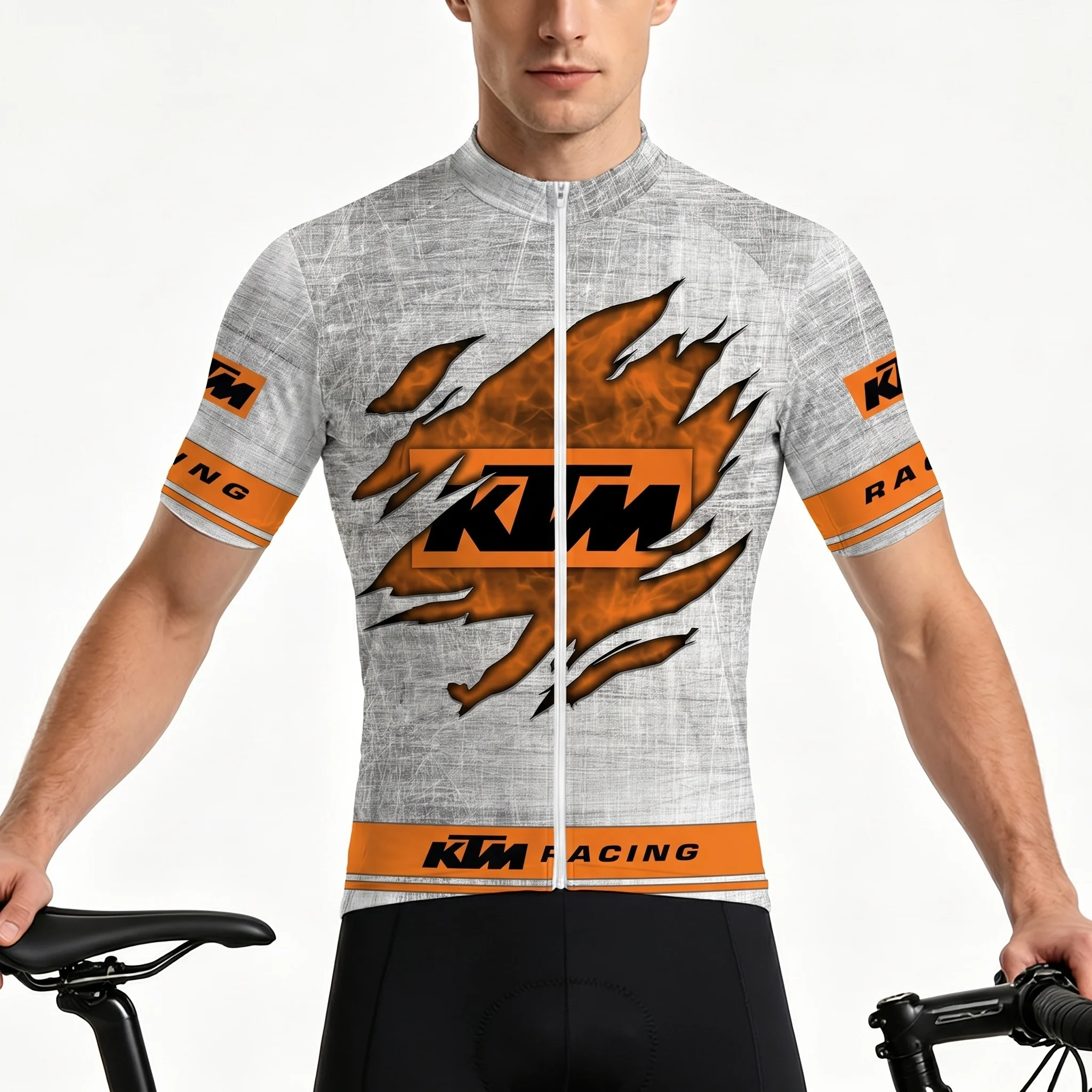 

Professional Cycling Jersey Short-sleeve Breathable Quick-dry Sports Top for Road Biking Outdoor Activities Unisex
