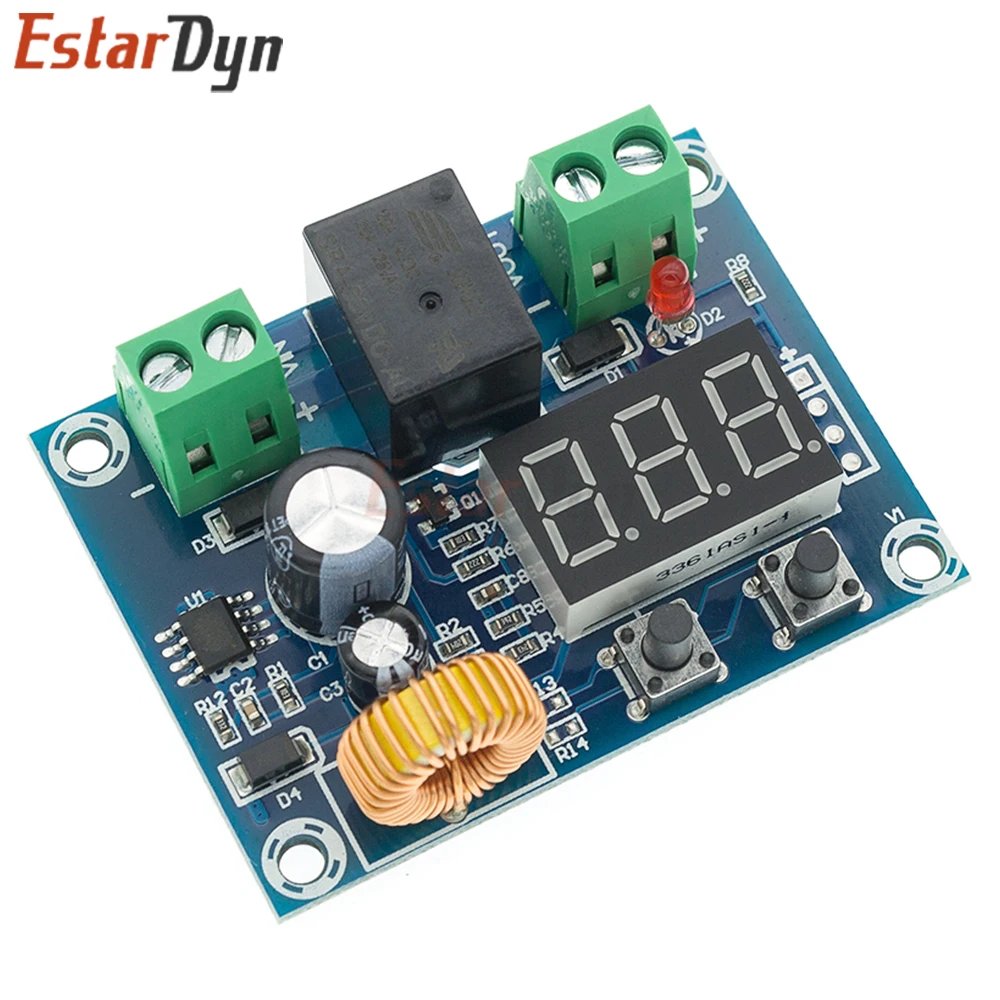 Estardyn XH-M609 DC 12V-36V Battery Discharge Protection Board Precision Low Voltage Cut Off Module with Auto Recovery