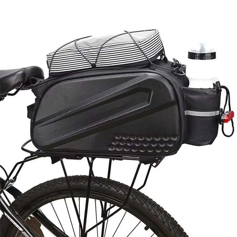 

AC22-10L Waterproof Bike Frame Bag With Water Bottle Holder, Cycling Storage Pouch, Bicycle Organizer Pack For All Bikes