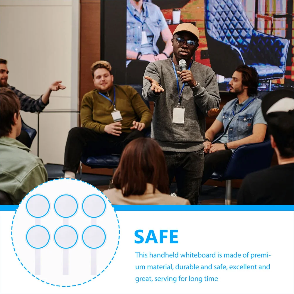 4 Pcs Score Board Locker Whiteboard Raise Sign Sublimation Scoring Boards Paper Foam Large Handheld