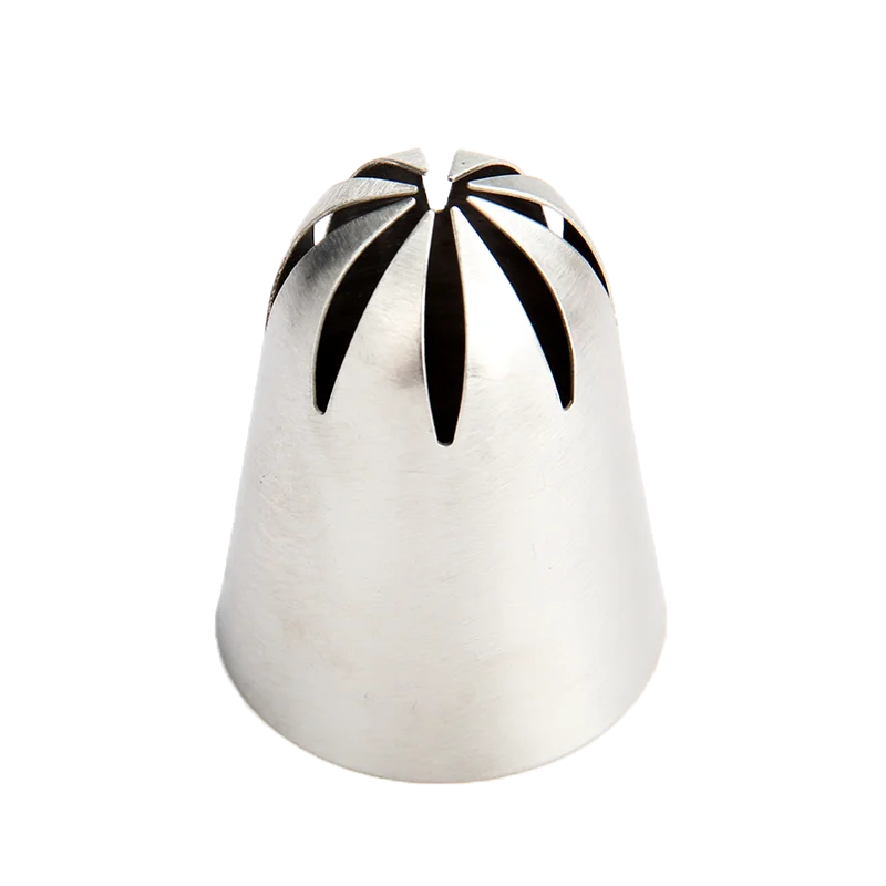 

(20pcs/Lot)Free Shipping Xlarge Stainless Steel 18/8 Pastry Icing Tips Cake Decorating Nozzle #F2