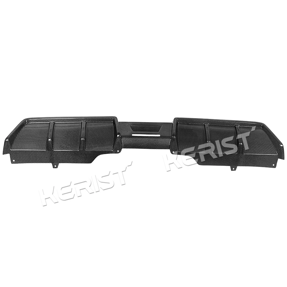 Carbon Rear Bumper LiP Diffuser Spoiler Body Kits For BMW XM 2023 2024 2025