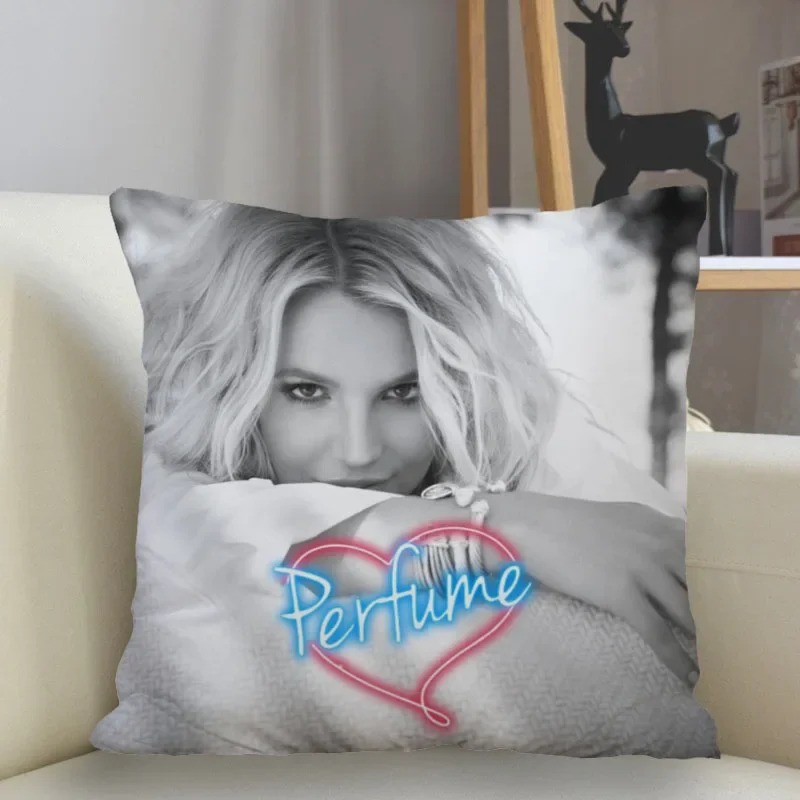 Musife New Custom Britney Spears Pillowcase Sofa Decorative Cushion Cover Pillowcase Home Decor Drop Shipping Wholesale