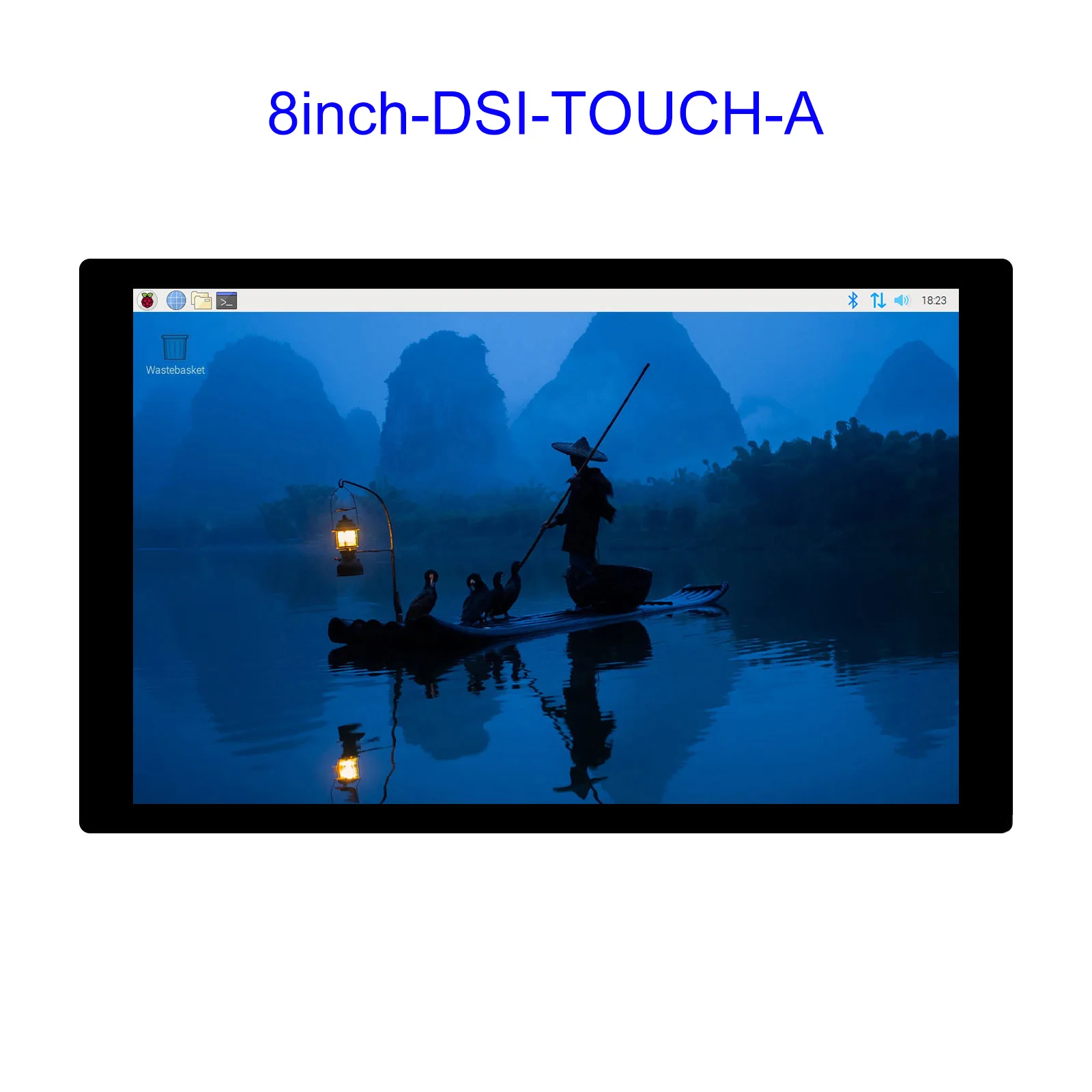 

8inch DSI Capacitive Touch Display, 800×1280, IPS Panel, Optical Bonding Toughened Glass Panel, 10-Point Touch