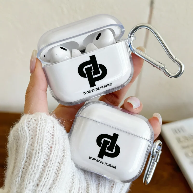 Jul rapper Earphone Protector Case AirPods Pro/Pro2 singer Jul logo TPU AirPods 3/4 Wireless Earphone Protector Cover Fans gift view 6