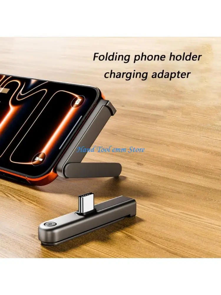 

H37F MultiDevice Compatible 240W Quick Chargers Converter Sturdy Metal Phone Holder