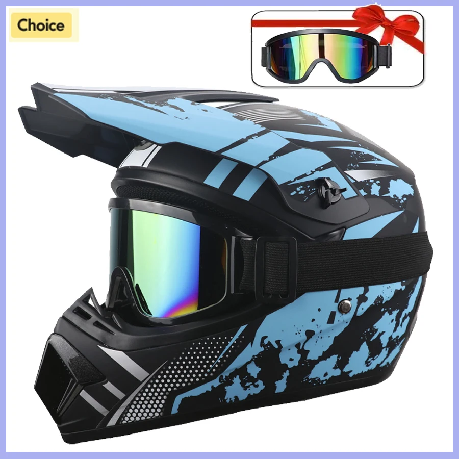 motorcycle helmet children off-road helmet bike downhill AM DH cross helmet capacete motocross casco шолом Send 3 pieces gift