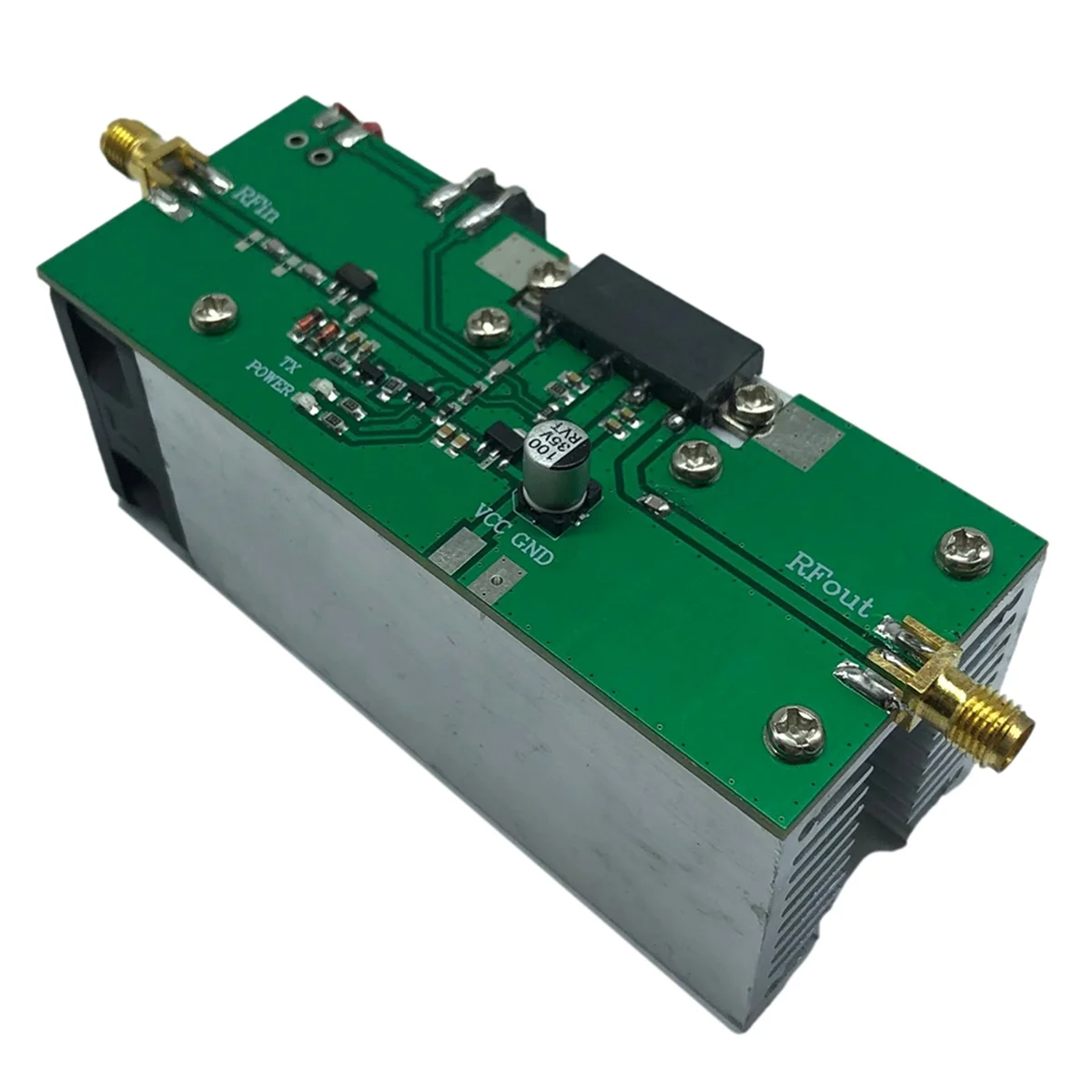 NEW Upgrade 13W RF Power Amplifier 433MHz (335-480MHz) Radio Frequency Power Amplifier with Heatsink ST