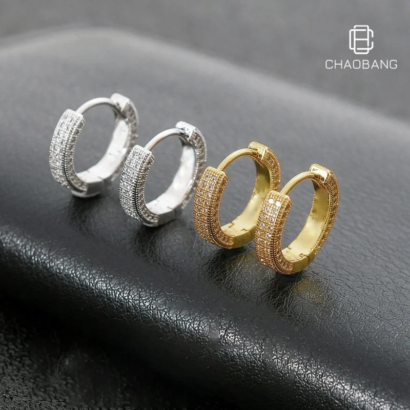 

Серьги унисекс с бриллиантами в европейском и американском стиле, новые крючки для ушей и универсальные серьги