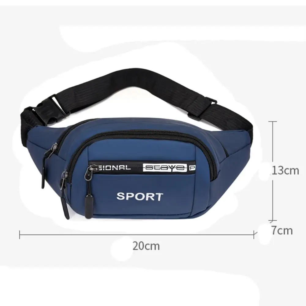 Outdoor Large-capacity Fanny Pack Men Oxford Waist Bag Fashion Waterproof Anti-theft Chest Bag