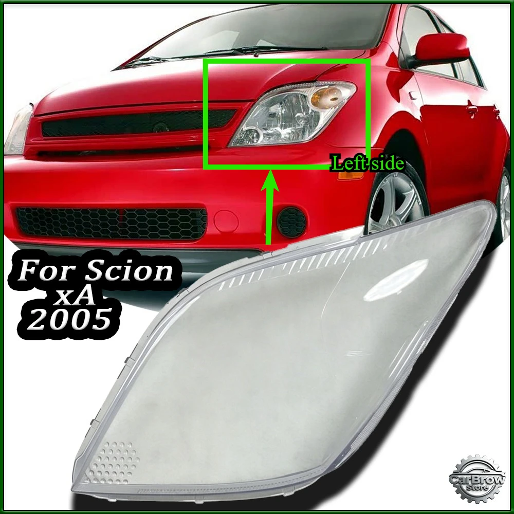

Headlamp Transparent Mask Cover For Scion XA 2003 04 05 2006 Headlight Shell Plexiglass Replace Original Lens