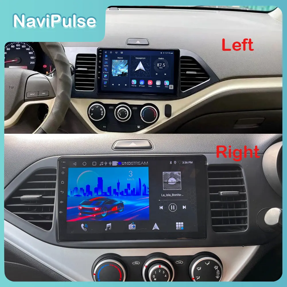 Car Radio For KIA Picanto Morning 2011 2012 2013 2014 - 2016 Carplay Navigation GPS DSP Multimedia Player Head Unit Auto Android