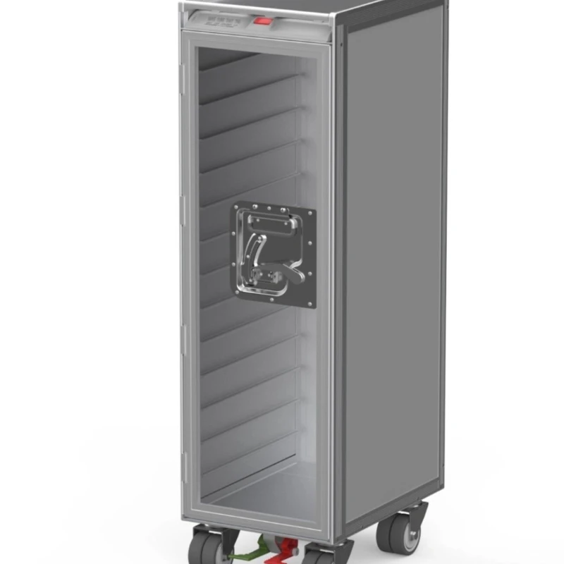 

Aviation aircraft half dining car aluminum alloy mobile storage meal flat replacement industrial style dining side cabinet