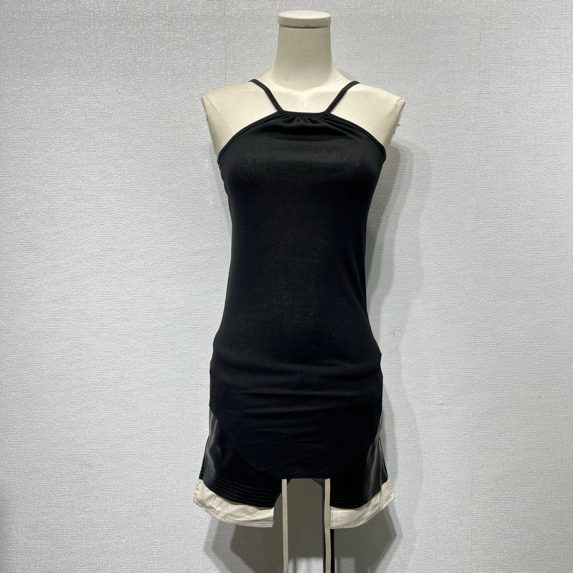 Women's Sexy Halter Neck Camisole Summer Thin Sleeveless Vest Dark RO Streetwear Designer Style Tank Top