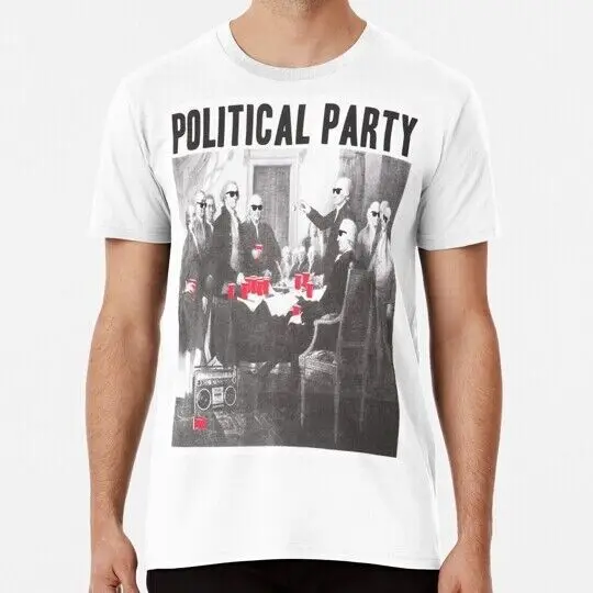 Political Party Shades & Red Cups S to 5XL Made in the USA T-Shirt