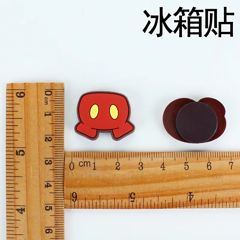 Disney Mickey Minnie Silicone Fridge Magnet Home Decore Mini Refrigerator Home Decoration Sticker Magnets For Fridge Souvenir