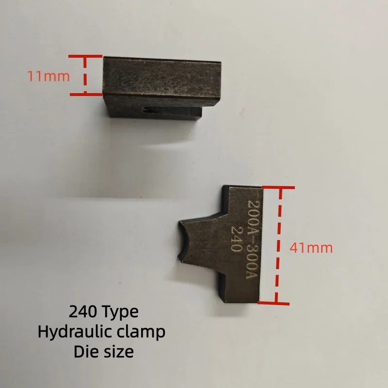 Copper Nose Mold YQK 70 120 240 300 Hydraulic Pliers Open Copper Nose OT5A-600A Die