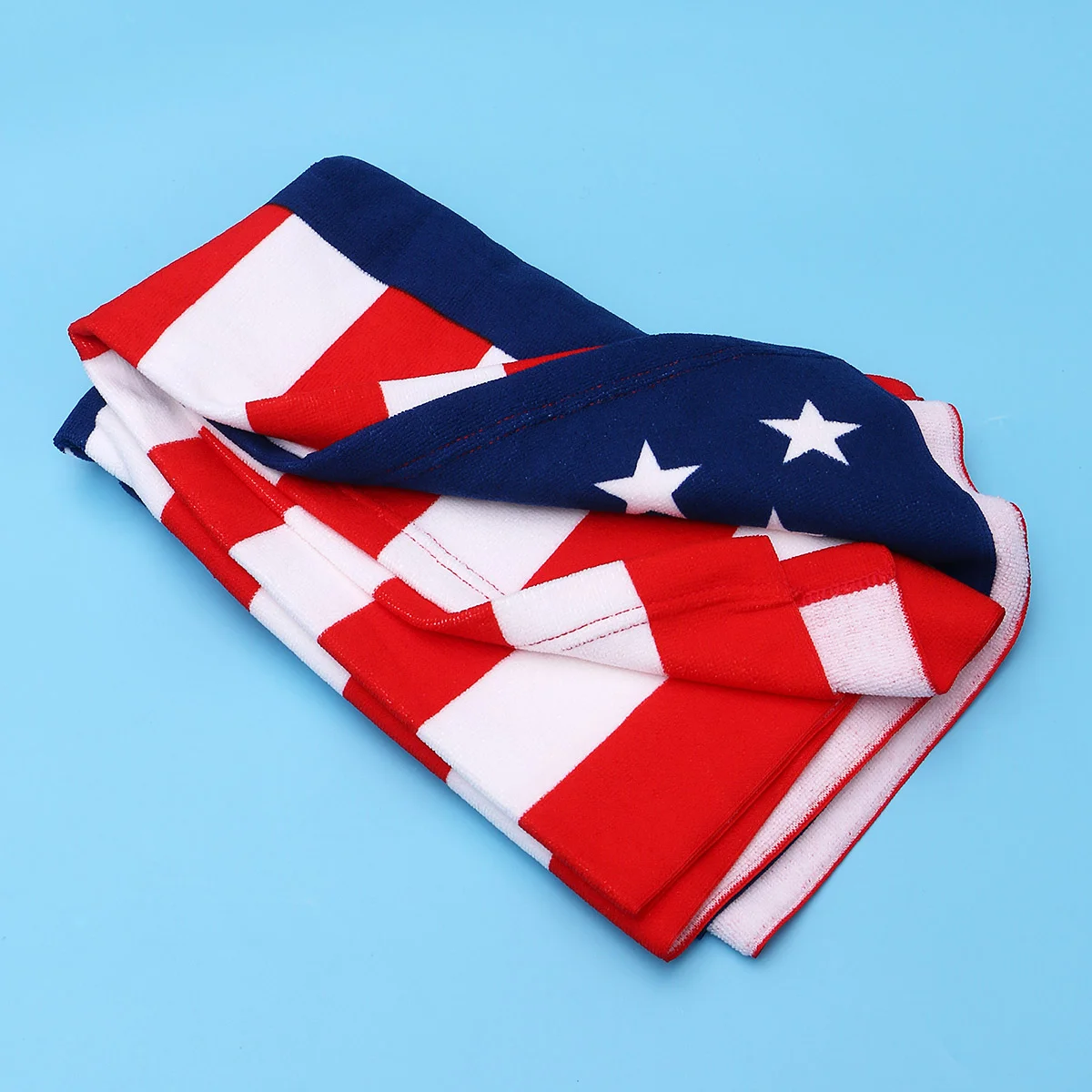 American Flag Quick-dry Bath Towel Swimming Mat Ultra-fine Fiber Absorbent Beach