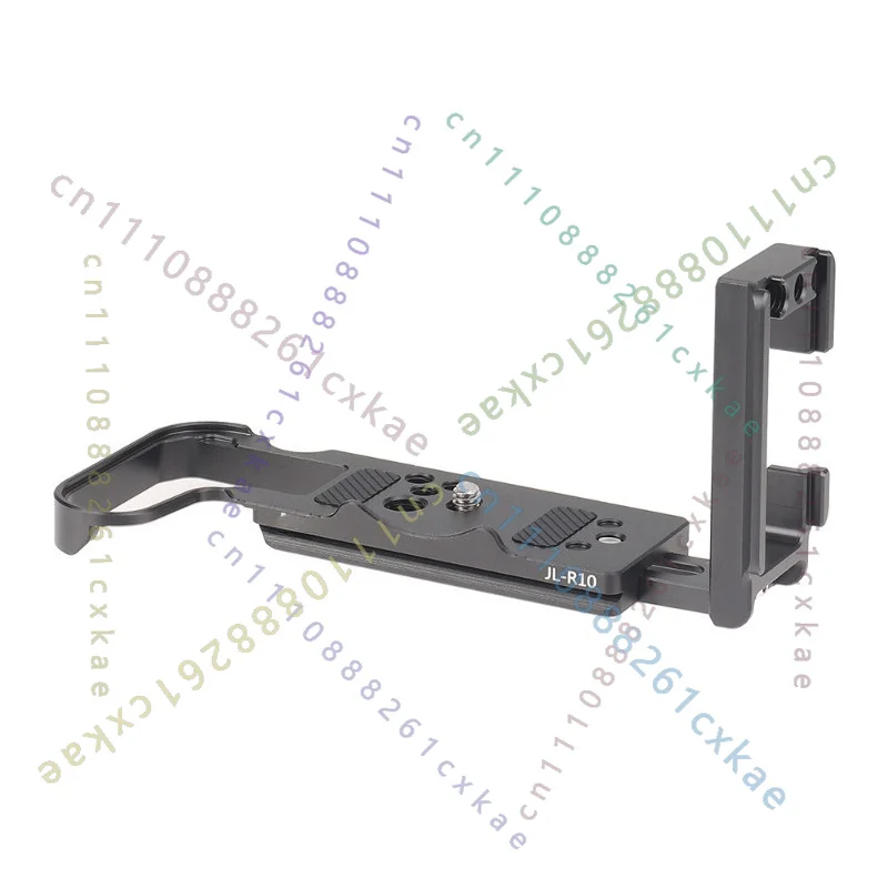 Vertical Shoot Hand Grip L‑Bracket Quick Release Base Plate for Canon EOS R10, Compatible with Tripod & Gimbal Stabilizer