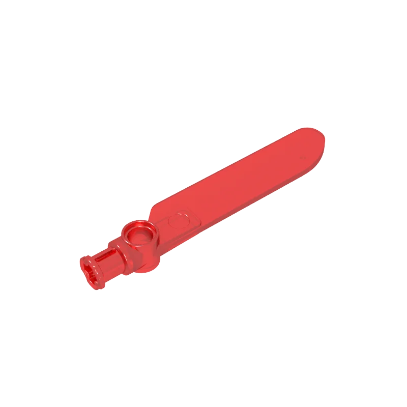 Gobricks 10 Uds 99012 bloques de Rotor técnico hoja pequeña con piezas de eje y extremo del conector de Pin Compatible con modelo de bloques de construcción MOC