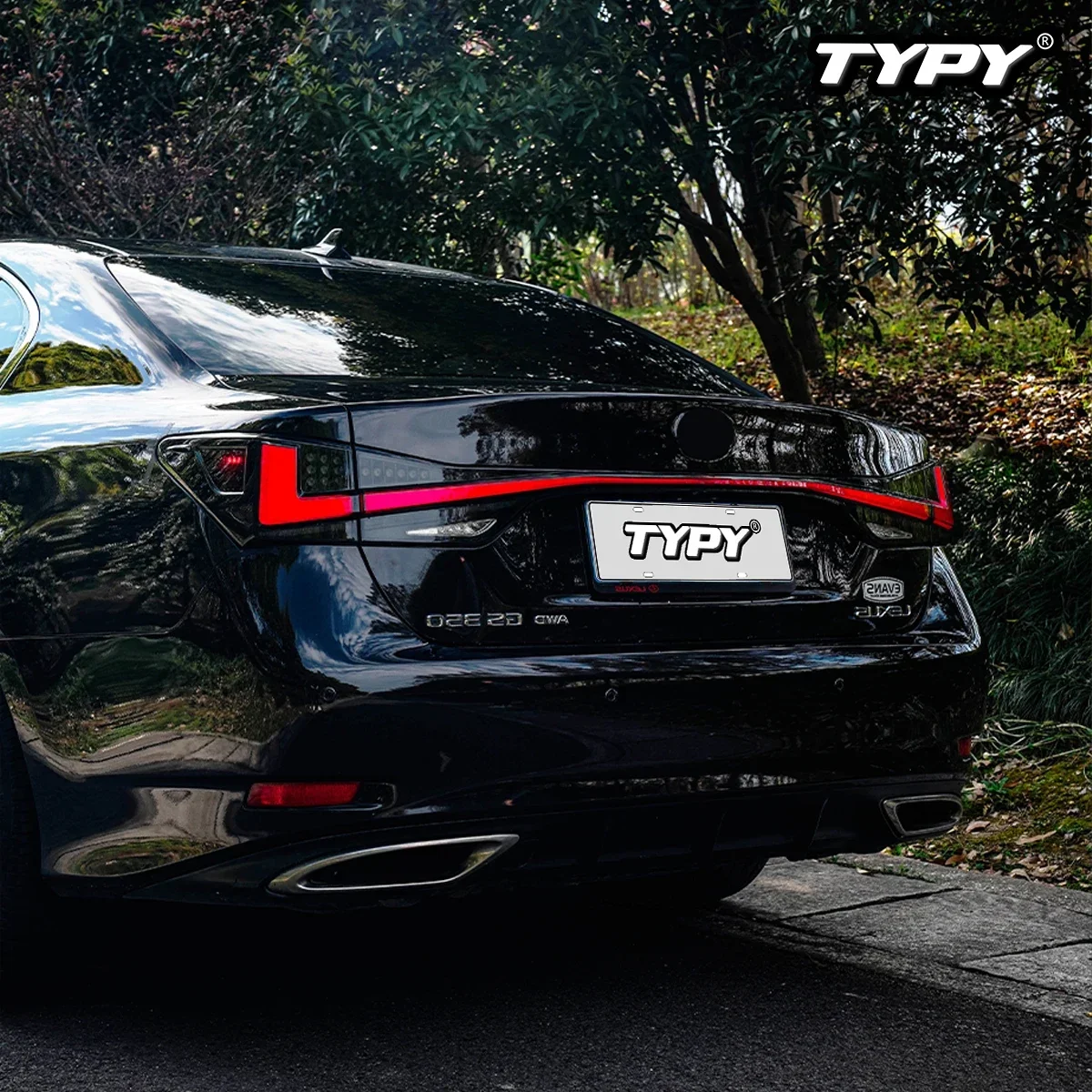 

TYPY Car Upgrade Modified to New DRL Dynamic Turn Signal LED Taillight Auto Accessories