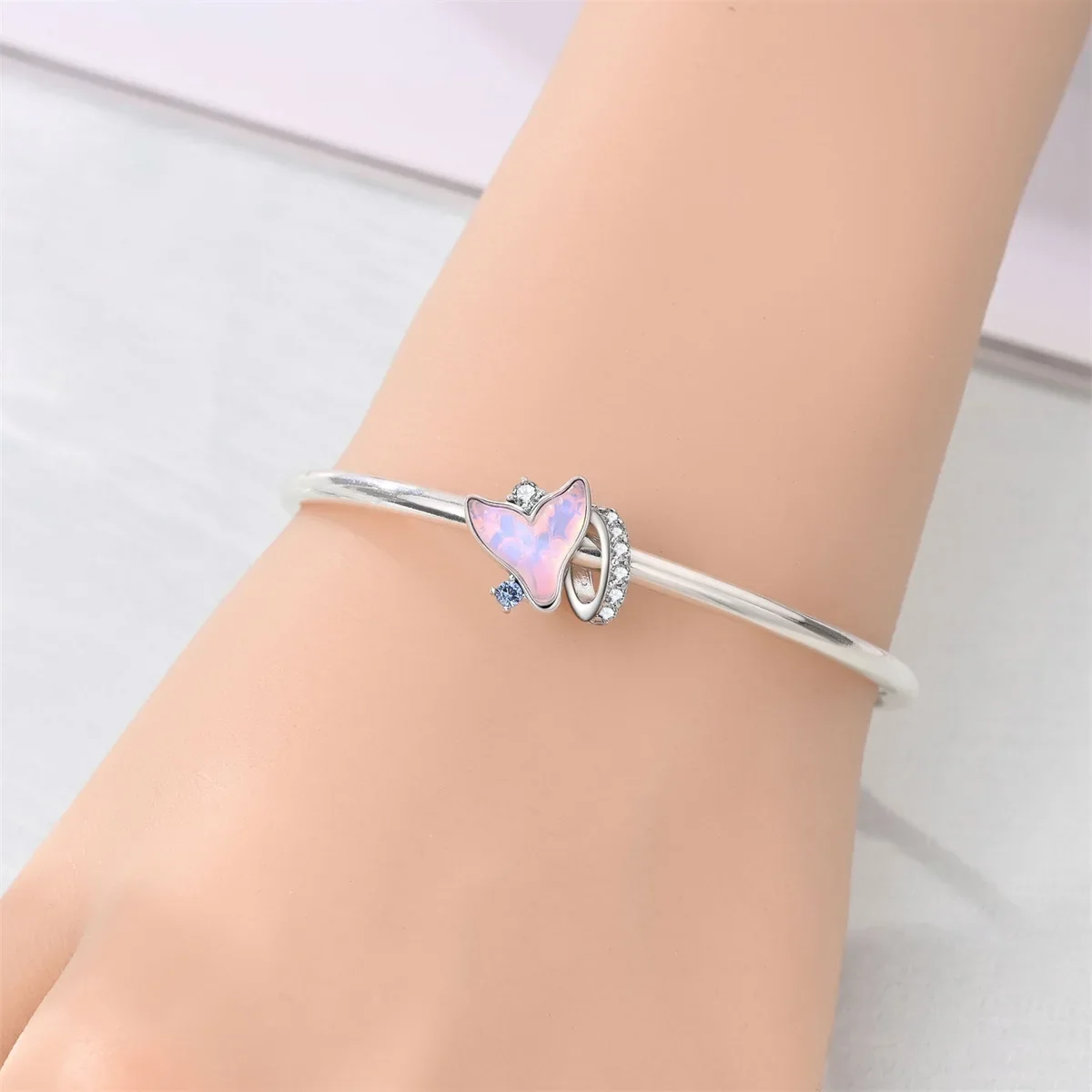 جديد الأصلي 925 فضة المحيط سحر البحر ستار الحوت فرس البحر شل الخرز ل قلادة سوار ذاتي الصنع المجوهرات الحاضر