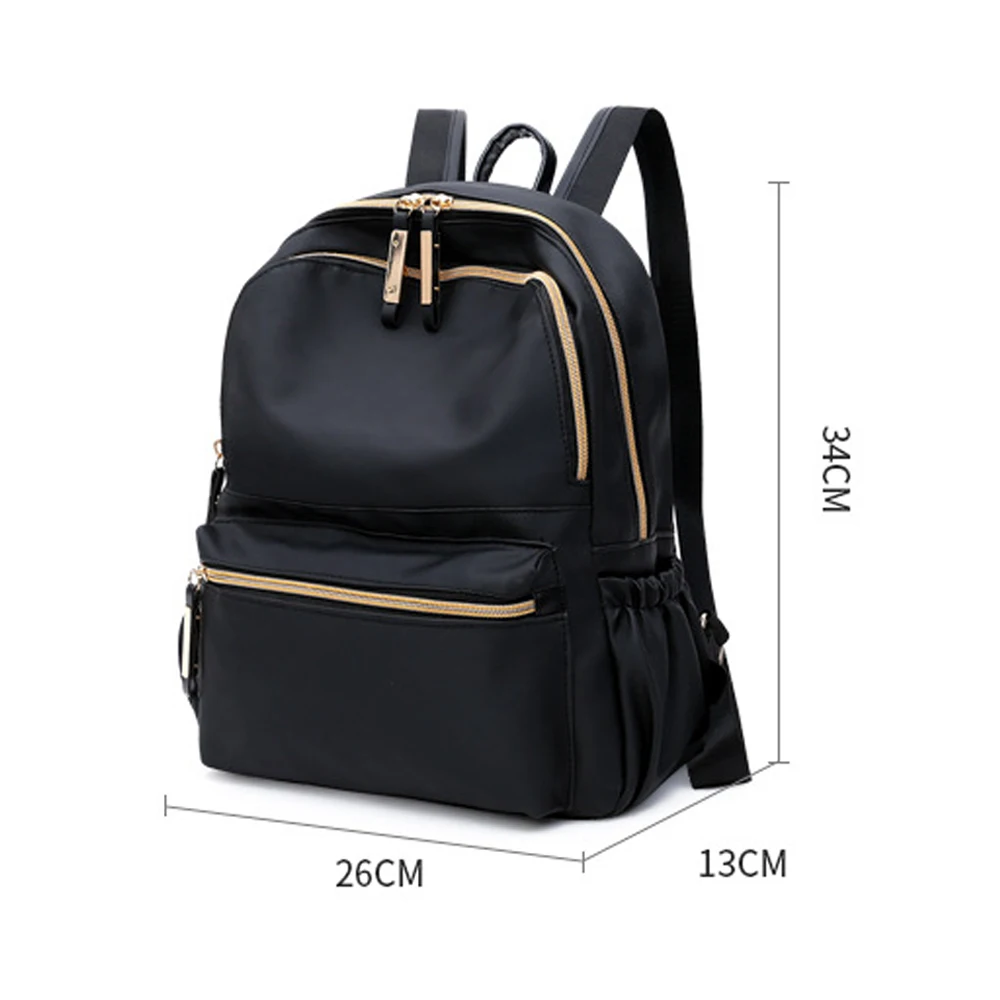 Sac à dos en nylon léger doux et imperméable, sac à dos décontracté, sacs à dos d'école, sac initié, extérieur