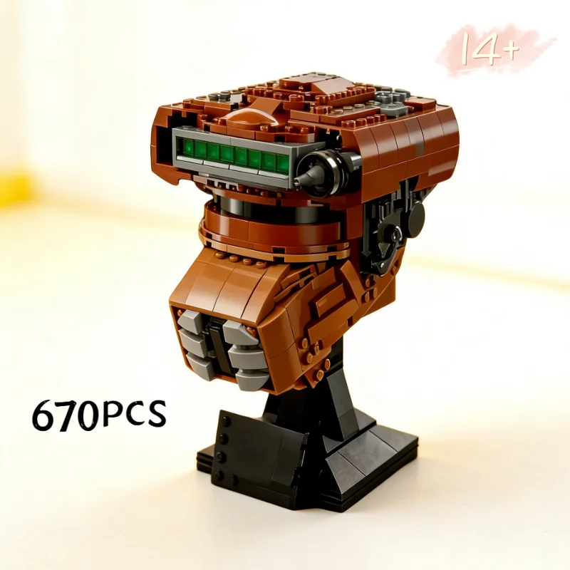 

Горячая новинка: Конструктор Boushh Helmet Bust Plan Model 75351, 670 деталей, для самостоятельной сборки, игрушки для детей, рождественские подарки