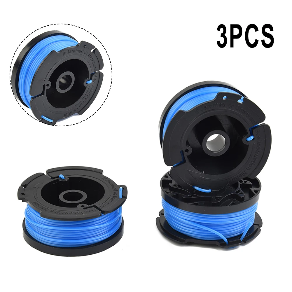 Trimmer Spool & Line Heads for BD032 For Black & Decker Reflex Protects Line Easy Snap In Installation GH912 GL425XC ST7701