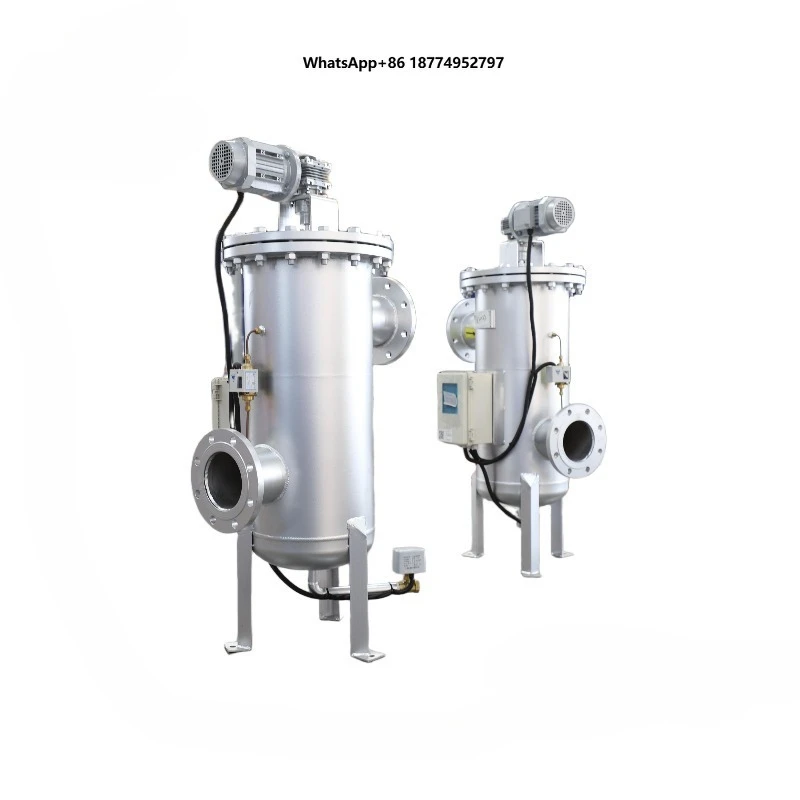 100 Micron Agricultural Irrigation Automatic Self Cleaning Filter for Liquids